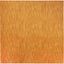 Sunburst Square 5' Easy-Care Outdoor Rug in Vivacious Orange