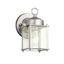 Stainless Steel Clear Glass Outdoor Wall Lantern