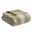 Marselle 60" x 70" Reversible Faux Fur Throw Blanket