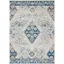 Elegant Metro-Mod Gray Synthetic 5'1" x 7'6" Hand-Knotted Area Rug