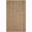 Coastal Charm Black Handwoven Jute 4' x 6' Area Rug