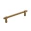 Champagne Bronze Modern Bar Cabinet Pull with Mounting Hardware