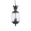 Lanai Black Coral Aluminum Pineapple Outdoor Hanging Lantern