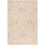 Ivory Floral Hand-Tufted Wool 4' x 6' Area Rug