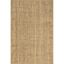 Kiwa Natural Jute 6' x 9' Handwoven Farmhouse Area Rug