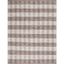 Gray and Brown Handmade Wool 8' x 10' Reversible Area Rug