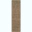 Brown Hand-Knotted Wool Runner Rug, 2'3" x 10'