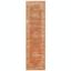 Taupe Viscose Reversible Runner Rug 2'2" x 7'2"