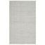 Handwoven Gray Geometric Wool-Cotton Blend Area Rug, 2'6" x 4'