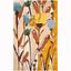 Ivory and Multicolor Floral Hand-Tufted Wool Area Rug, 4' x 6'