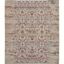 Vintage Ivory Charm 8' x 10' Hand-Knotted Synthetic Area Rug