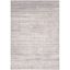 Modern Elegance Gray Wool Blend 6'7" x 9'6" Stain-Resistant Rug