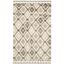 Hand-Knotted Artisan Gray Wool 5' x 8' Area Rug