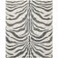 Gray and Ivory Hand-Tufted Wool 8' x 10' Area Rug