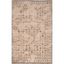 Brilliance Cream and Gray Floral 5'1" x 7'6" Area Rug