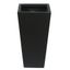 Black Tall Tapered Magnesium Oxide Planter