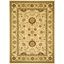 Ivory Floral 6' x 9' Synthetic Tufted Area Rug