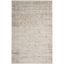 Elegant Princeton Vintage-Styled 4' x 6' Gray Wool Blend Area Rug