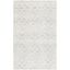 Ivory Handmade Tufted Wool Rectangular 6' x 9' Rug