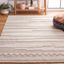 Ivory Geometric Square Cowhide-Inspired Area Rug - 6'7"