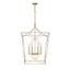 Modern Gold 24" Incandescent and LED Pendant Light