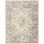 Newkirk Gray and Taupe Traditional 8' x 10' Area Rug