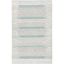 Gray and Natural Hand-Tufted Wool Area Rug 3' x 5'