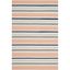 Ivory Multi Stripe Hand-Tufted Wool Kids Rug 4' x 6'