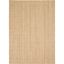 Hand-Braided Jute & Cotton 12'x16' Natural Indoor Area Rug