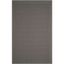 Gray Geometric Hand-knotted 4' x 6' Synthetic Area Rug