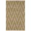 Natural Green Hand-Knotted Cotton Area Rug