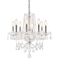 Princeton 20'' Chrome Chandelier with Clear Royal Cut Crystal