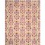 Ivory and Rust Hand-Knotted Wool Area Rug, 8' x 10'