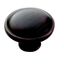 Oil-Rubbed Bronze Round Cabinet Knob with Mounting Hardware