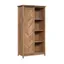 Sindoori Mango Brown Adjustable Shelving Storage Cabinet