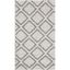 Gray Rectangular Hand Tufted Wool Area Rug