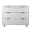 Granville Glam 41'' White Engineered Wood Horizontal Dresser