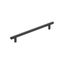 Matte Black 8-13/16 inch Modern Industrial Bar Pull