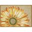 Sunflower Bliss Hand-Tufted Rectangular Indoor/Outdoor Rug in Yellow