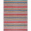 Handmade Red Cotton Flat Woven 8' x 10' Area Rug