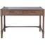 Filbert Traditional Carved Brown Wood Writing Desk with Drawers