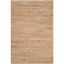 Natural Fiber Hand Woven Jute Area Rug 2'6" x 4'