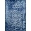 Evoke Navy and Ivory Synthetic 4' x 6' Area Rug