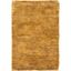 Caramel Hand-Knotted Wool 6' x 9' Bohemian Area Rug