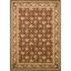 Lyndhurst Brown Rectangular Hand-knotted Synthetic Area Rug