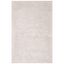 Ivory Floral Hand-Knotted Synthetic 4' x 6' Area Rug