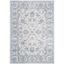 Brentwood 5'3" x 7'6" Blue Synthetic Stain-Resistant Area Rug