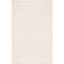 Ivory Hand-Tufted Wool Rectangular Area Rug, 5 ft. x 8 ft.