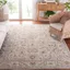 Elegance Medallion 79'' Gray Square Wool Blend Area Rug