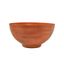 Burnt Sienna Galvanized Steel 12" Bowl Planter